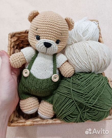 Вязаные игрушки ручной работы