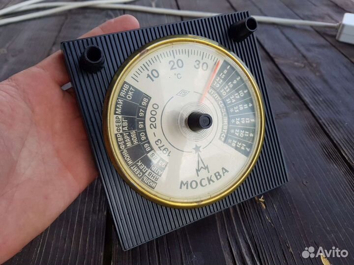 Термометр календарь СССР 1973