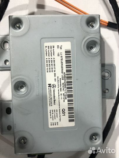 Блок управления интерфейсом Mercedes GL W164 A2049