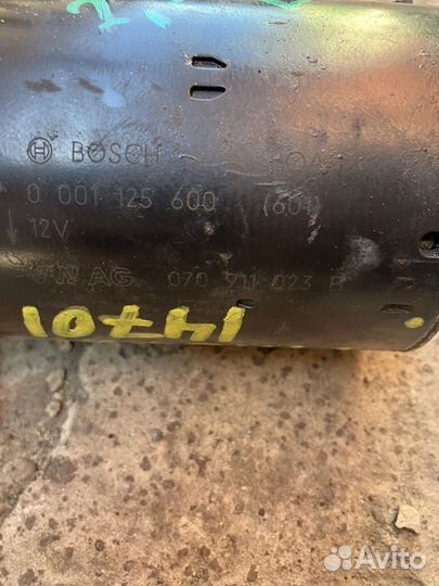 Стартер фольксваген туарег 1 2,5