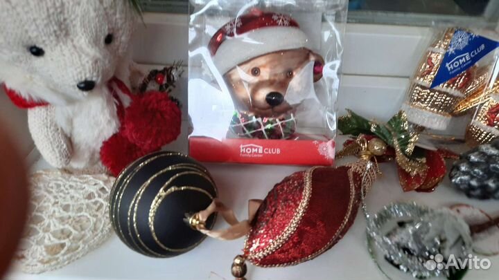Игрушки новогодние и украшения для рождества