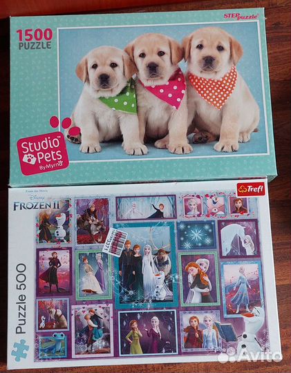 Puzzle пазлы нераспечатанные