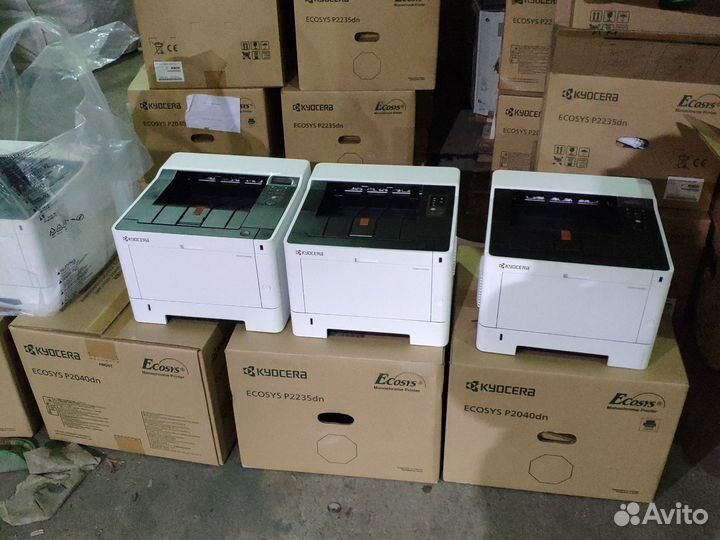 Принтер лазерный kyocera 2235 dn