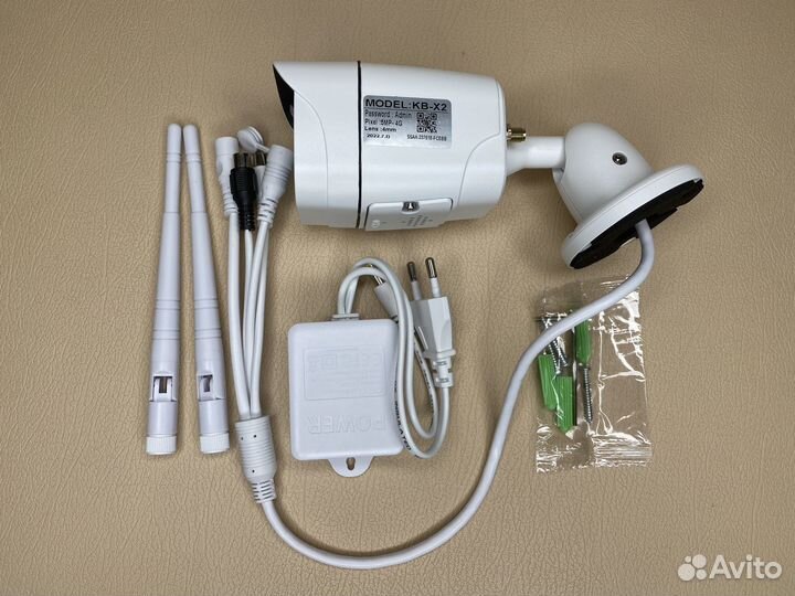 Камера видеонаблюдения с сим картой 5мп. Монтаж