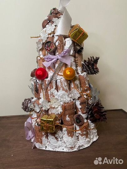 Елка авторская декор