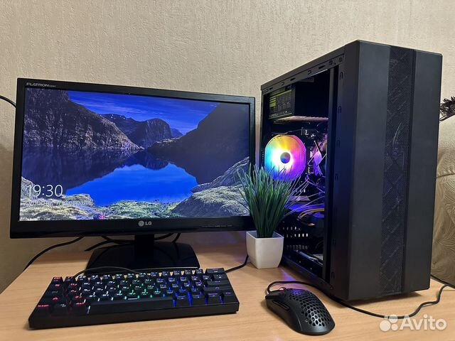 Игровой компьютер с монитором и клавиатурой купить в Казани ...