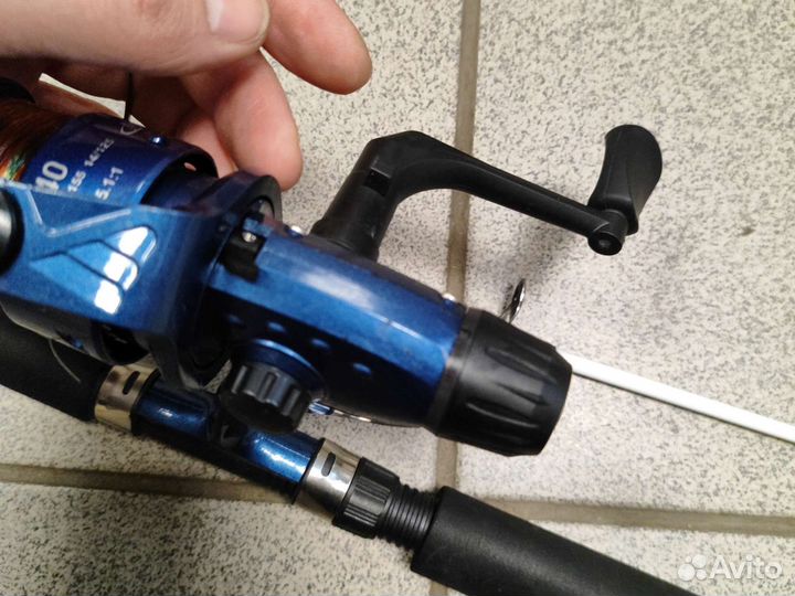 Фидер готовый оснащенный крокодил 2.1м