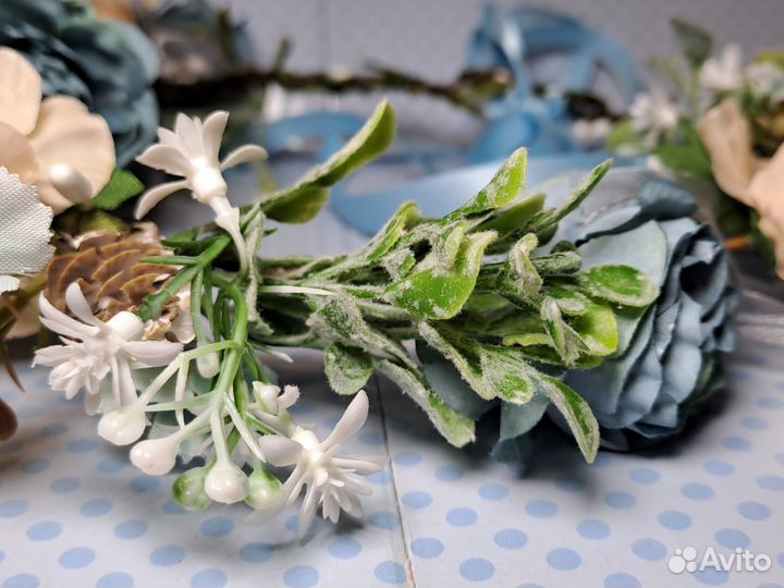 Венок на голову для праздника весны