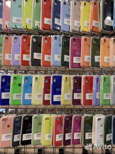 Силиконовые чехлы для iPhone