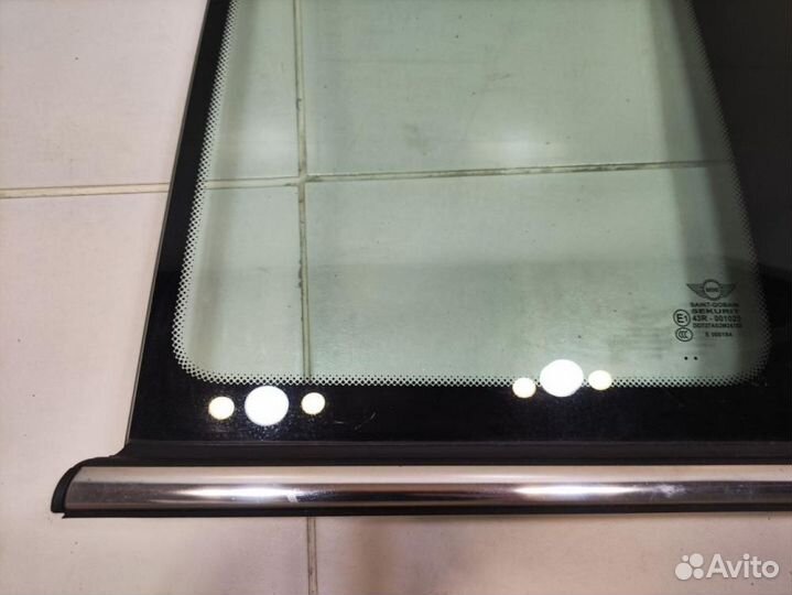 Стекло двери задней правой Mini Cooper S II рестайлинг (2010—2015)