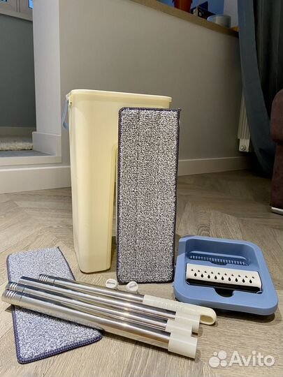 Швабра с ведром и отжимом