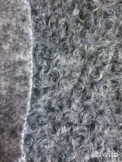 Ткань экомех «каракуль», рулон 37 м, пр-во Корея