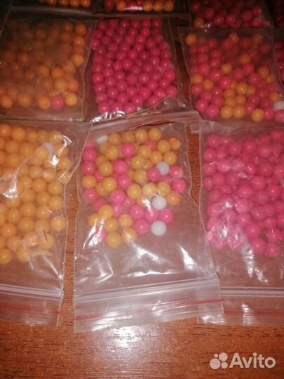 Пульки пластиковые для игрушечного пистолета