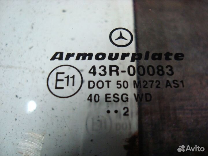 Стекло передней левой двери W203 M111 A2037250110