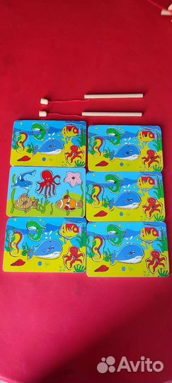 Деревянные игрушки развивайки