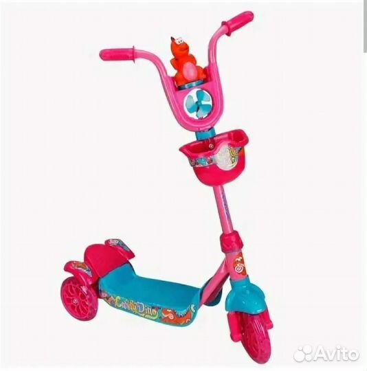 Самокат детский трехколесный