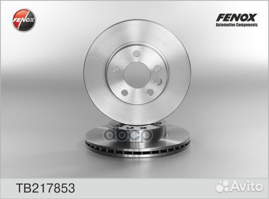 Диск тормозной перед прав/лев TB217853 fenox
