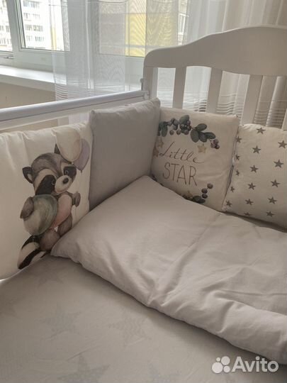 Бортики в детскую кроватку