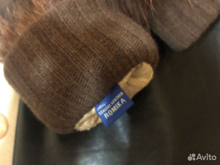 Перчатки кожаные натуральные