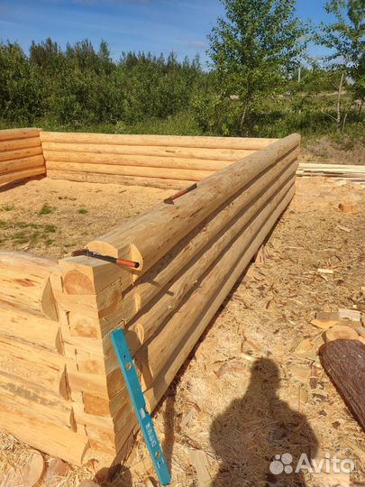 Сруб баня дом ручной рубки