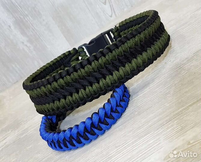 Ошейники для собак из паракорда