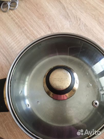 Кастрюли бу 2 шт,сталь