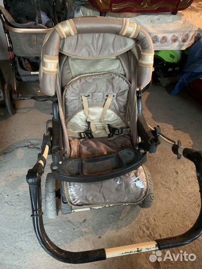 Прогулочная коляска бу 2в 1 отдам за 3000т
