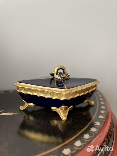 Шкатулка фарфор германия