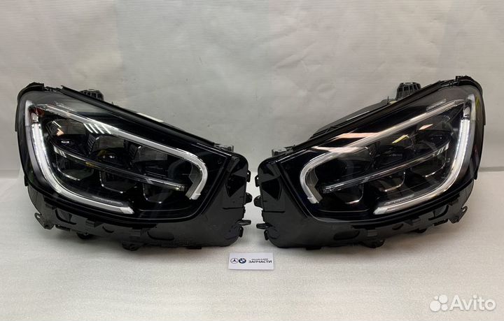 Фара левая и правая Mercedes GLC X253 C253 рестайл