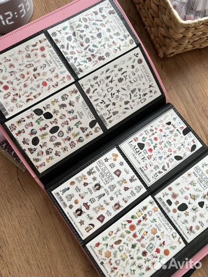 Наклейки слайдеры для ногтей маникюр