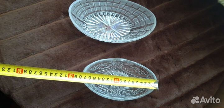 Хрустальная салатница СССР
