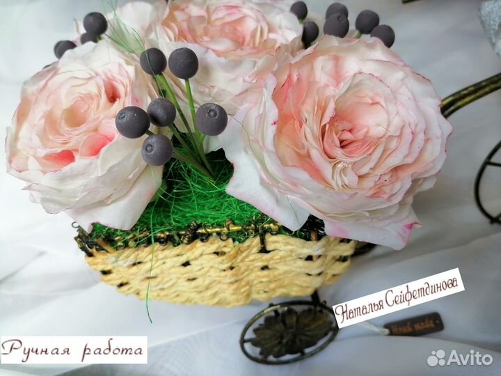 Цветы ручной работы