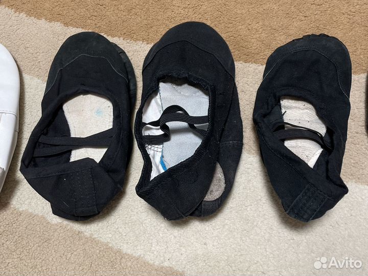 Балетки для танцев и чешки детские