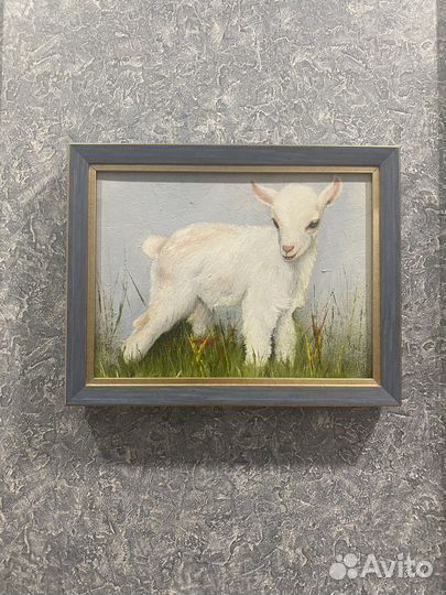 Козлик картина маслом