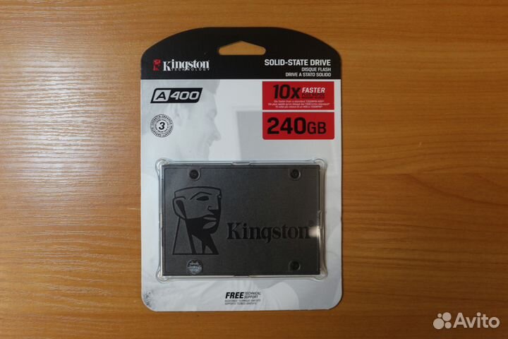 Новый SSD диск Kingston 240 Gb 2.5