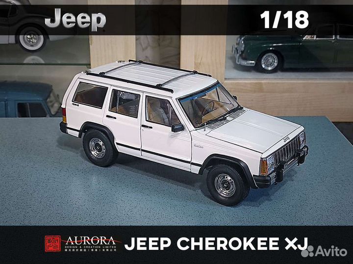 1985 Jeep Cherokee XJ 1/18 Aurora Models Rare
