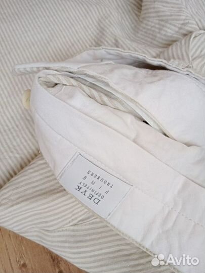 Брюки из льна