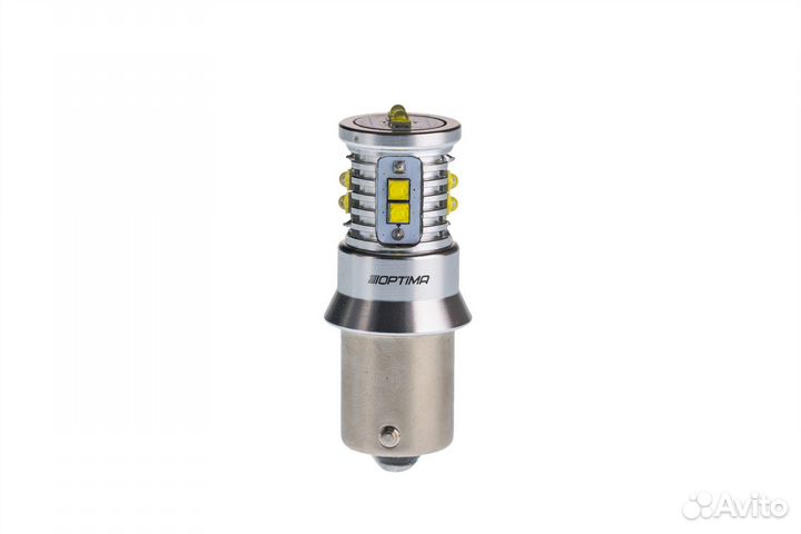 Светодиод Optima mini, PY21W (BAU15S) yellow, CAN