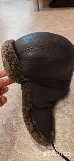 Шапка ушанка мужская