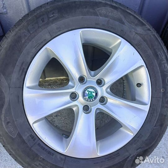 Оригинальные колеса на шкоду