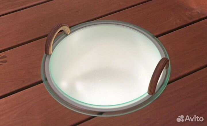 Шайка с подсветкой для бани