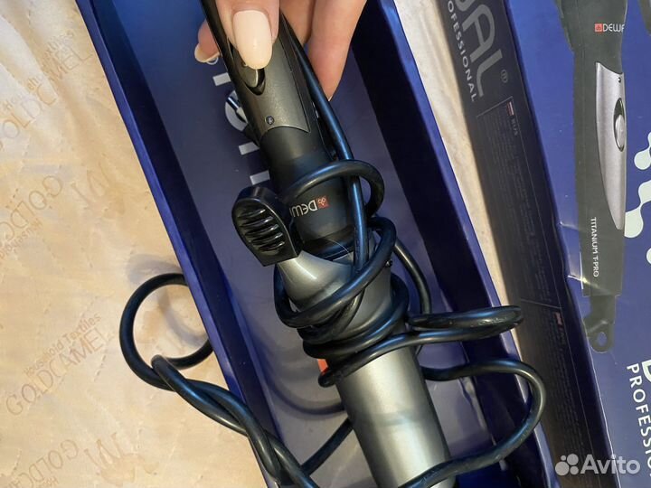 Плойка для волос dewal Titanium T Pro