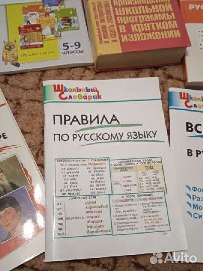 Пособия по русскому языку, литературе
