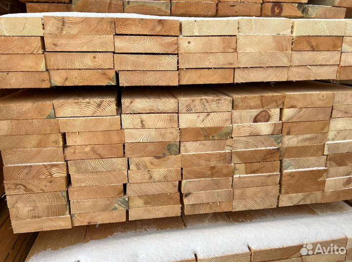 Доска обрезная от производителя