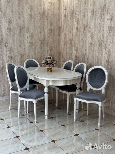 Стол, стулья набор. Доставка по всей России