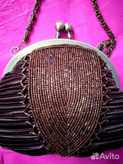 Сумка и шарф вечерний комплект