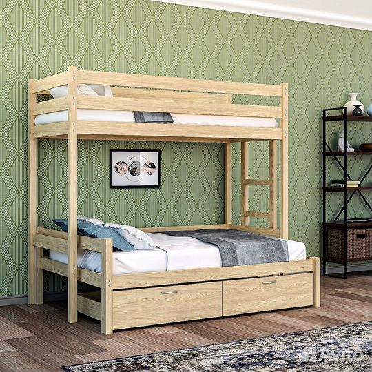 Двухъярусная кровать для детей