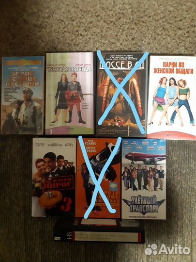 Видеокассеты и DVD с фильмами 2