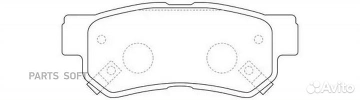 FIT FP0813 Колодки тормозные hyun/KIA getz/matrix