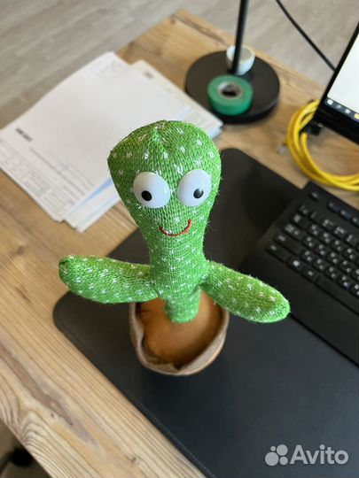 Игрушка танцующий кактус